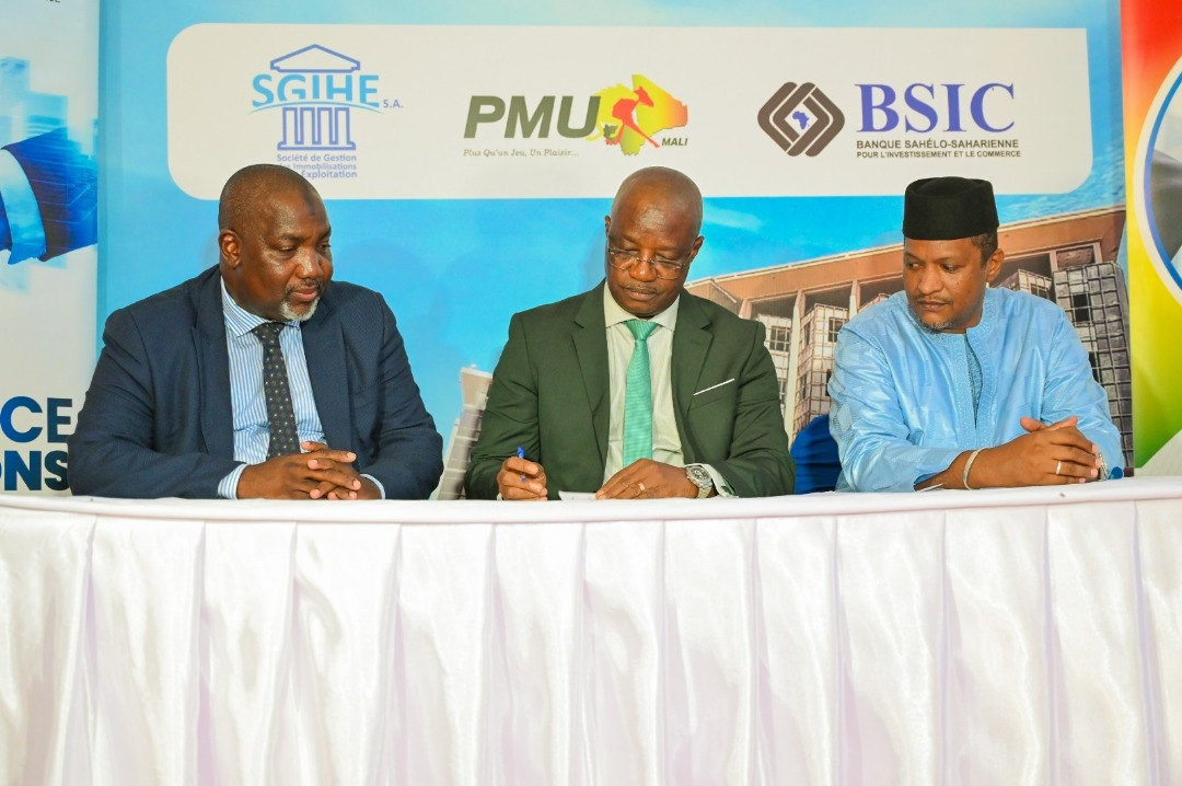 PMU-Mali : le DG Fassery DOUMBIA concrétise sa promesse avec la signature du protocole du nouveau siège